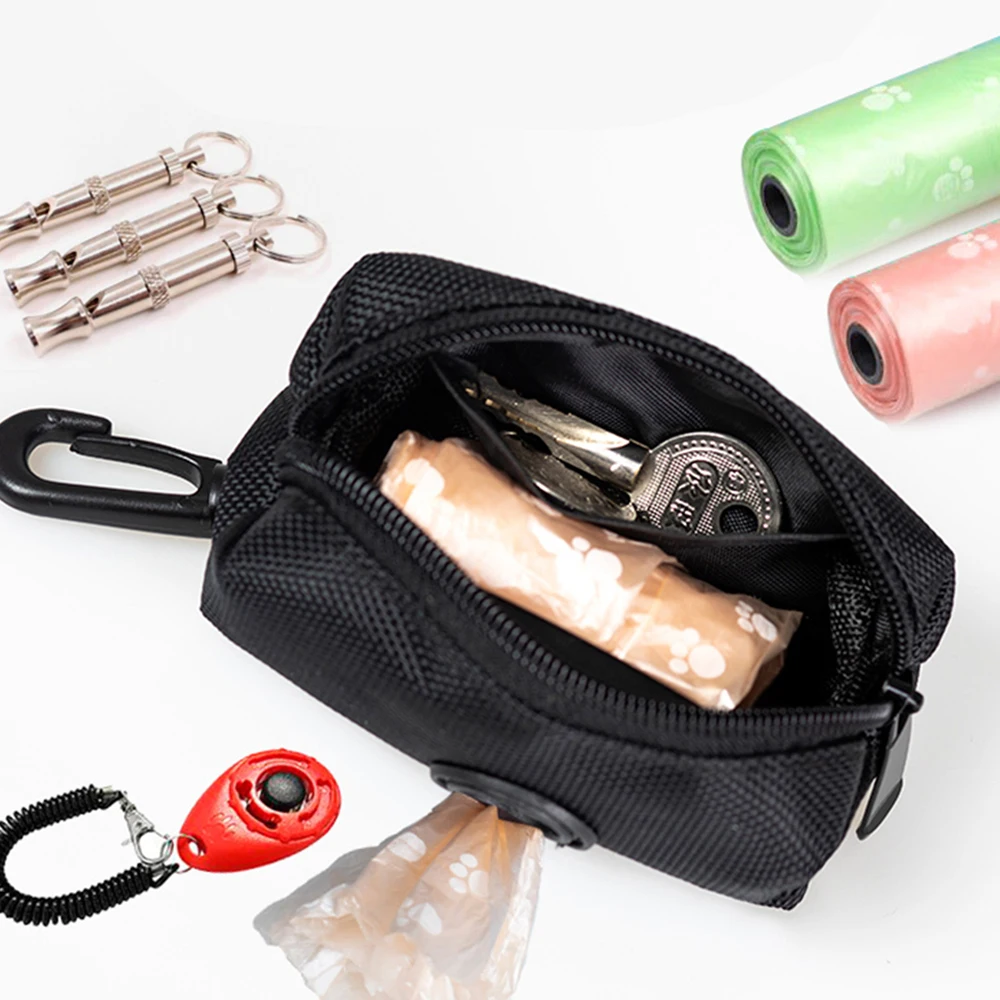 

Pet Puppy Cat Pick Up Poop Bag Dispenser Portable Dog Poop Waste Bag Holder Outdoor Pets Supplies Garbage Bags Organizer