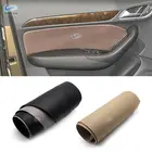 4 шт., кожаные накладки на дверные ручки для Audi Q3 2013 2014 2016 2015 2017 2018