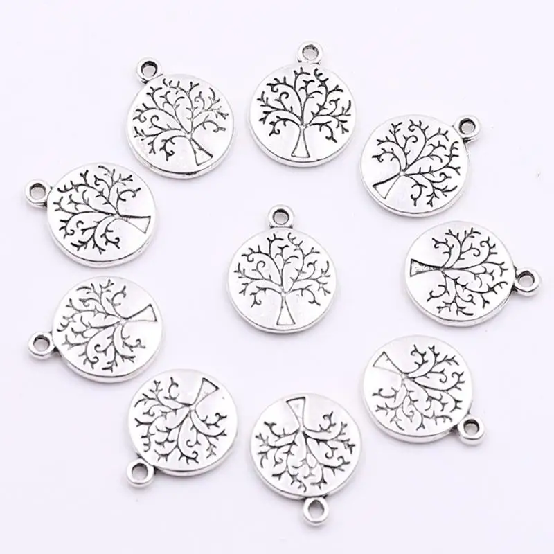 Горячие 10 шт Древо жизни Подвески для самостоятельного изготовления ювелирных
