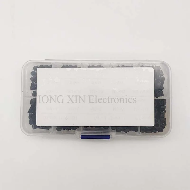 280 шт./компл. класс 12 9 черная сталь сплав винт Железный Шестигранная головка