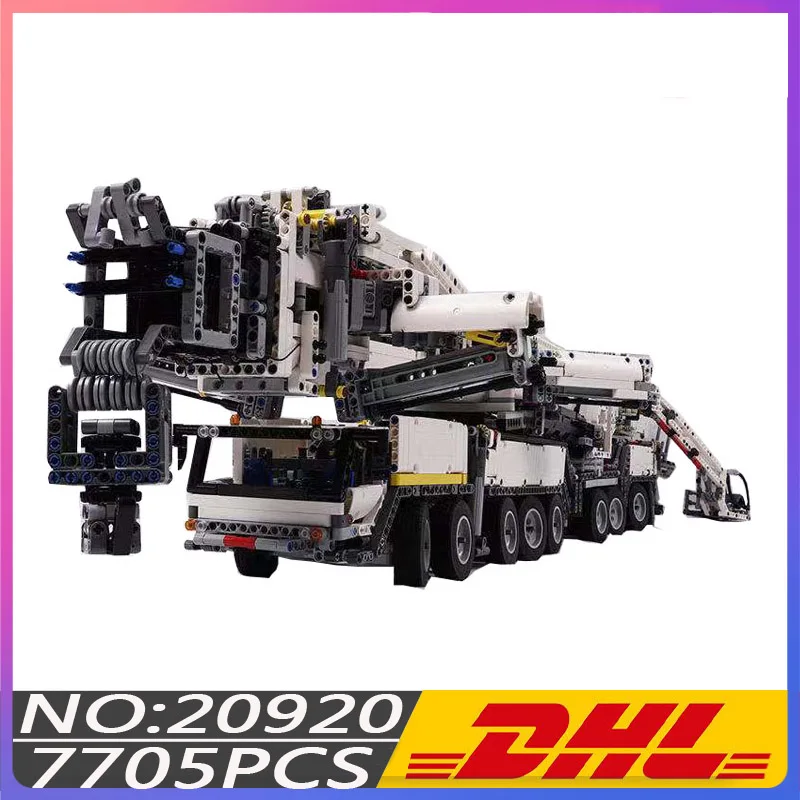 

MOC-20920 Power Mobile Crane LTM11200 RC Liebherr High-Tech Motor Kits Toy Educational Building Blocks Christmas Birthday Gift