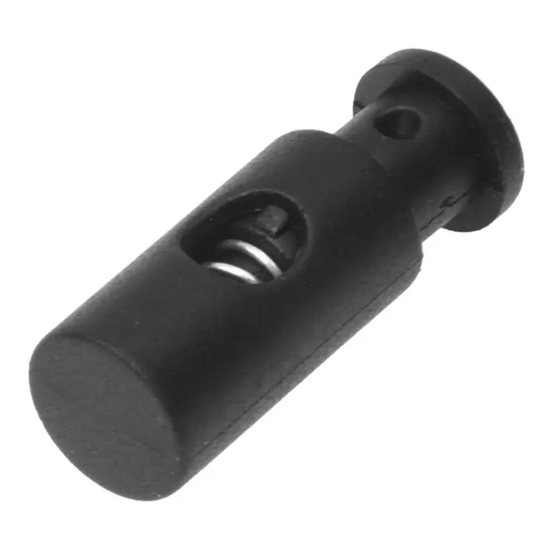 Одно отверстие для шнура Замки пробки одежды палатки 6 мм Диаметр 20 шт|Детали и