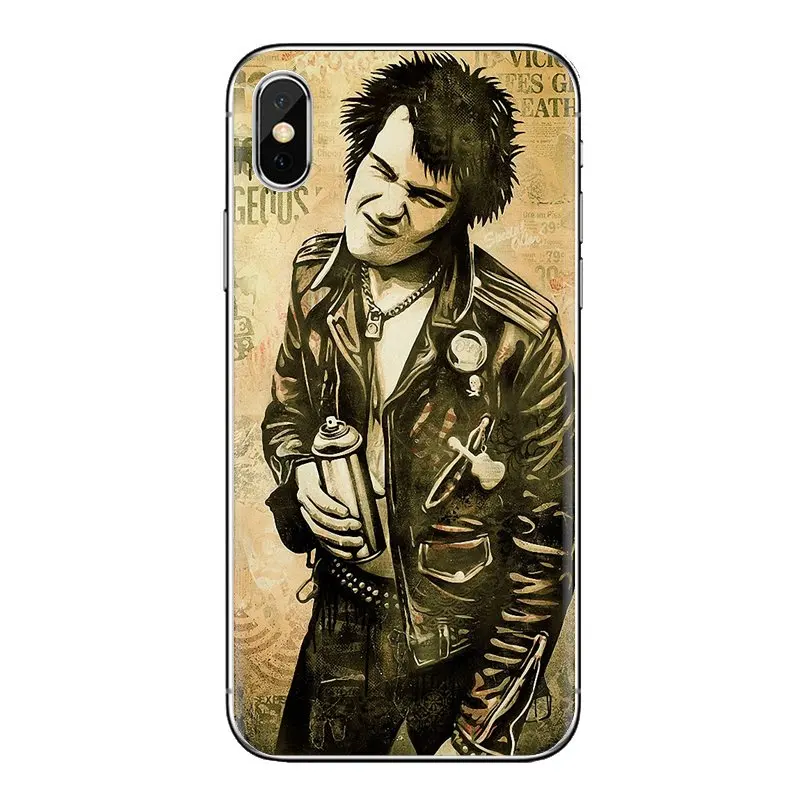 Секс пистолеты СИД вишес плакат печать для iPod Touch Apple iPhone 4 4s 5 5S SE 5C 6 6S 7 8 X XR XS Plus MAX