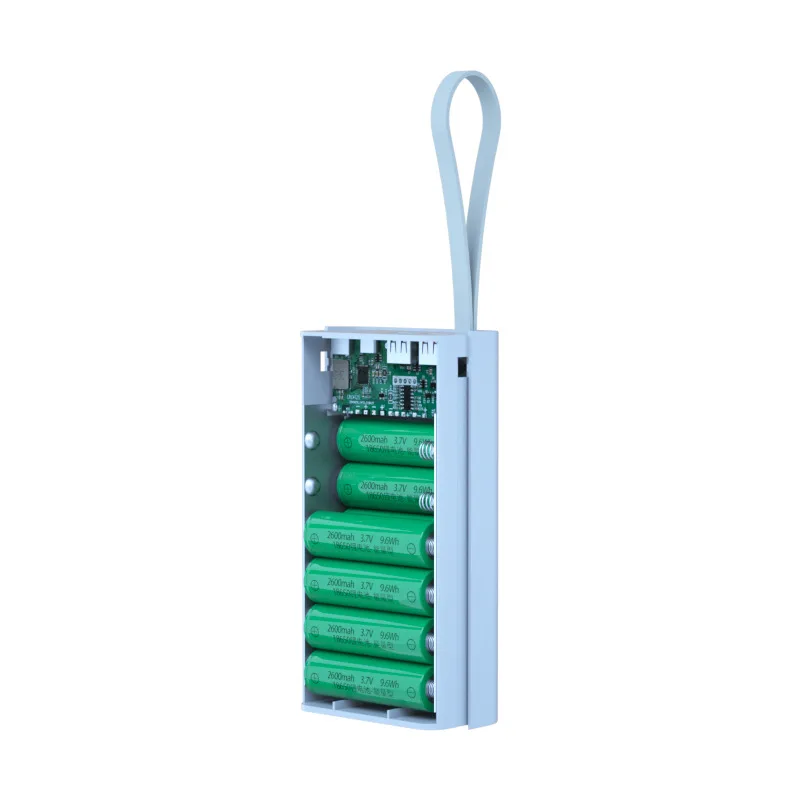 12*18650 PD QC3.0 USB 10 Вт Держатель аккумулятора Коробка Сварочный Бесплатный контейнер