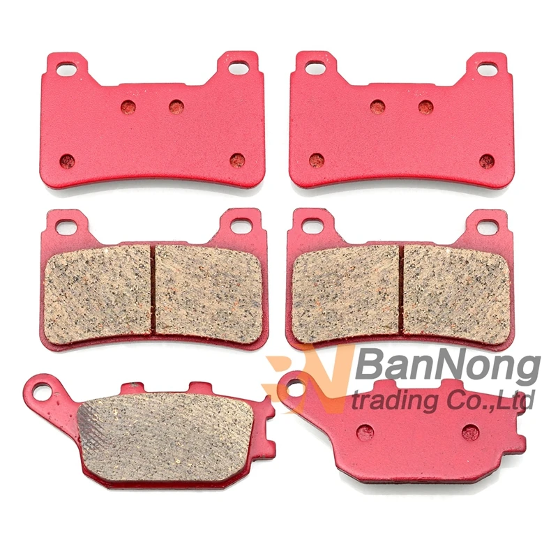 Передние и задние тормозные колодки комплект тормозных дисков для HONDA CBR600RR CBR600 RR
