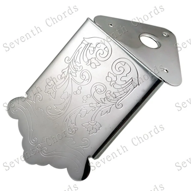 1 шт. Серебро Хром черного и золотого цвета Бридж для Мандолины хвостовой с