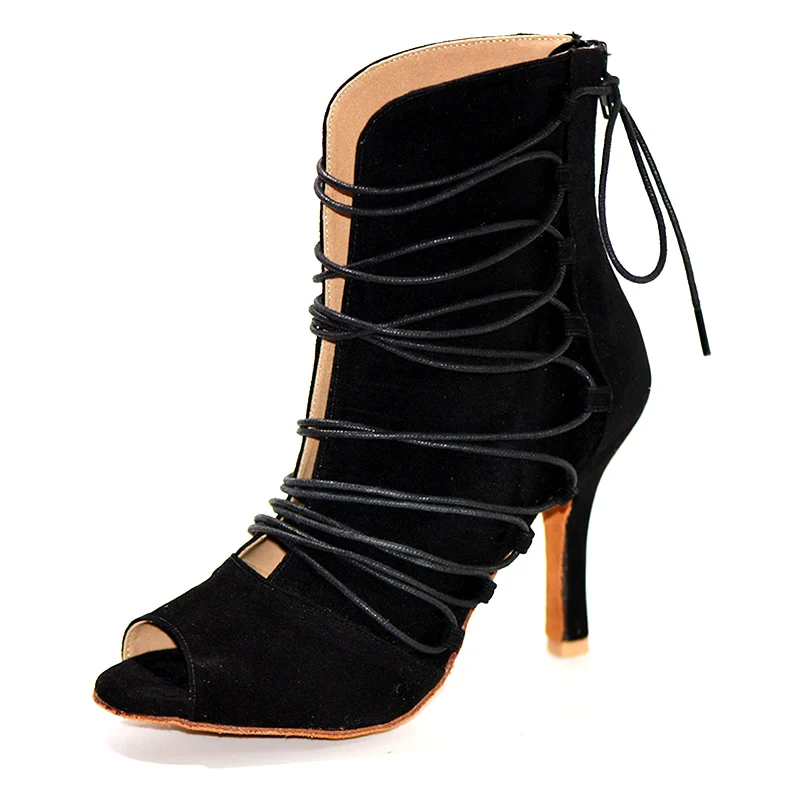 Женские танцевальные ботинки kizomba каблук 3 дюйма|Обувь для танцев| |