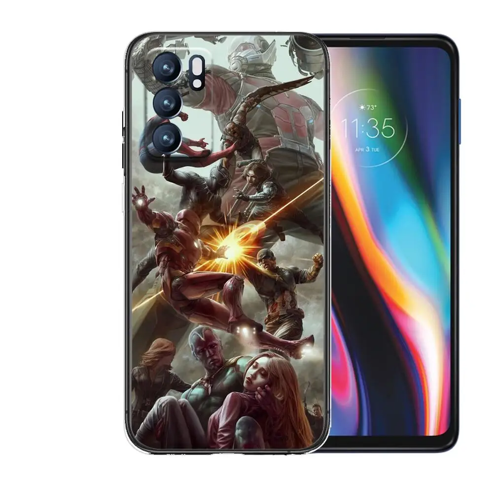avengers marvel forfor realme c3 case soft silicon back cover oppo realme c3 rmx2020 coque capa funda find x3 pro c21 8 pro a91 free global shipping