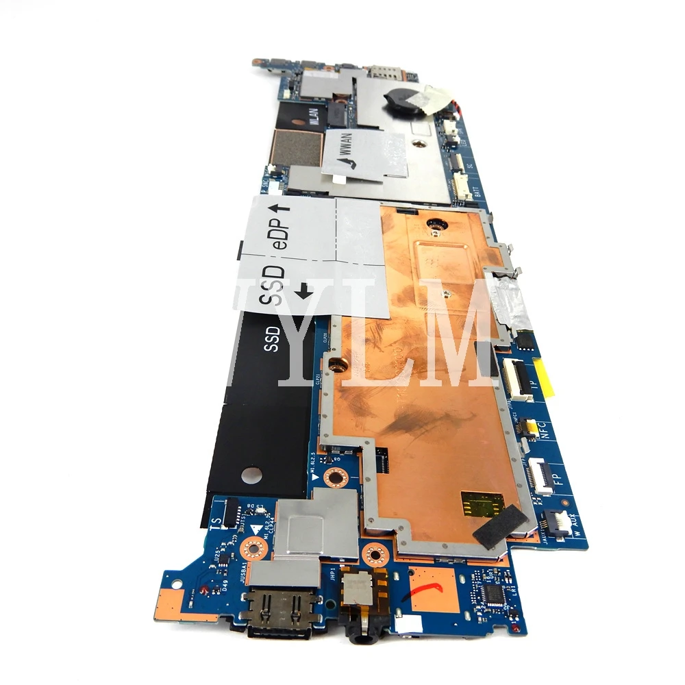 la d312p mainboard for dell latitude 13 7370 m7 6y75 cpu 8gb ram laptop motherboard cn 0kynnj cn kynnj tested work free global shipping