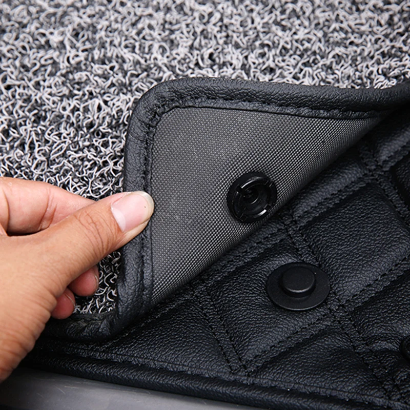 Автомобильный коврик для ног грязный все покрытие защита интерьера украшение Smart