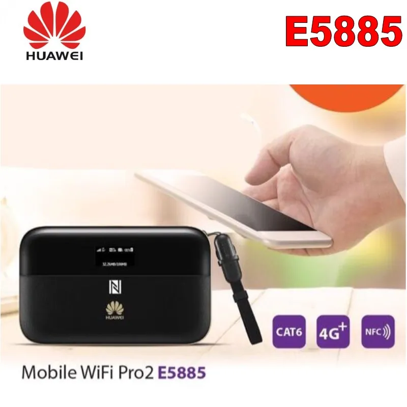 Разблокированный HUAWEI WiFi 2 Pro E5885LS-93A E5885 300 Мбит/с 4G LTE мобильный WiFi точка доступа поддержка B1/B2/B3/B4/B5/B7/B8/B20
