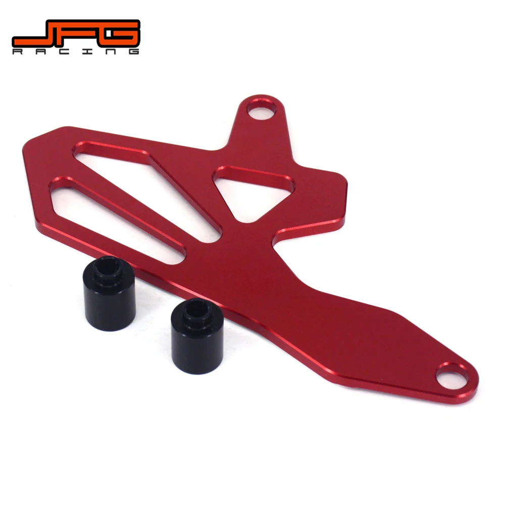 Заготовка ЧПУ красная передняя Звездочка Защитная крышка привода для HONDA XR250 BAJA