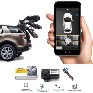pke keyless entry control the car by mobile phone with remote start and bluetooth control close to the lockleave the lock free global shipping