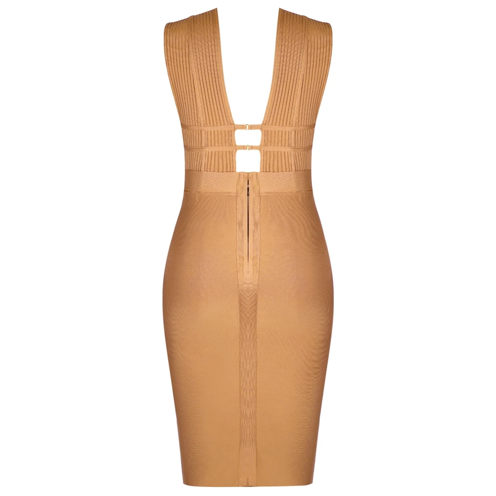 

Maketina 2020 Cut Out Plus Size Bandage Dress Women High Quality Rayon Bandage Dress XL Sexy Club Party Plus Size Bodycon Dress