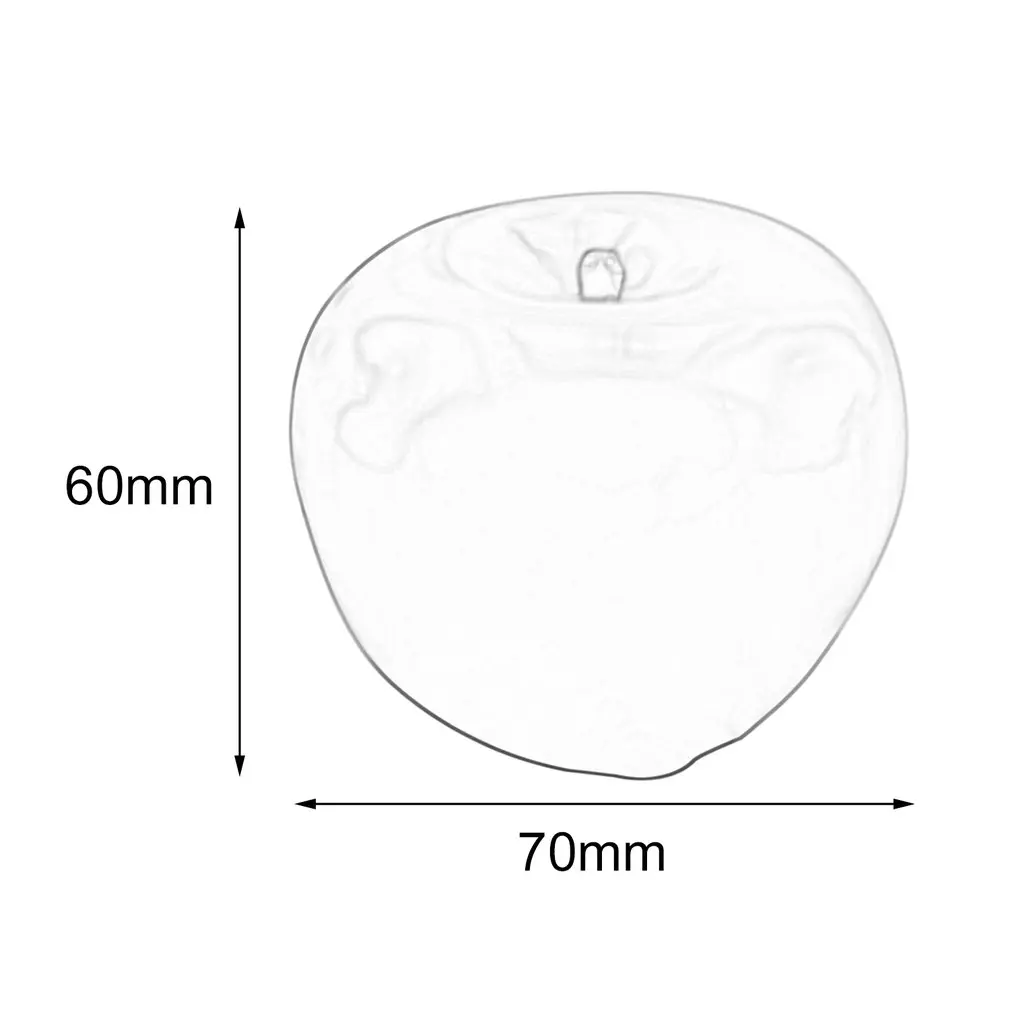 В форме зеленого яблока фруктовая ароматическая свеча украшение дома