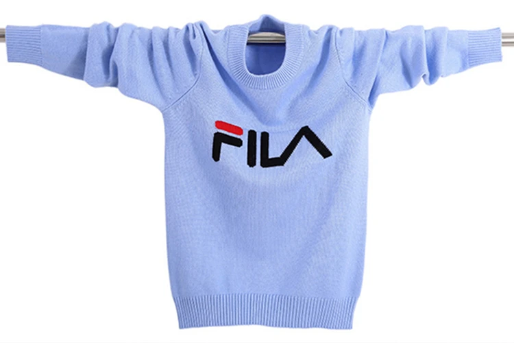 Зимний высококачественный кашемировый свитер детский пуловер теплый шерстяной