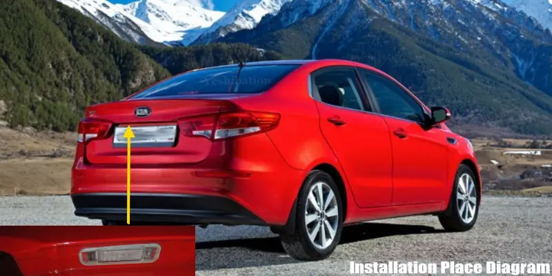 Камера заднего вида для Kia Rio 3 UB Sedan Rio 2 JB 2009~ K2 sedan HD CCD камера заднего вида ночного видения