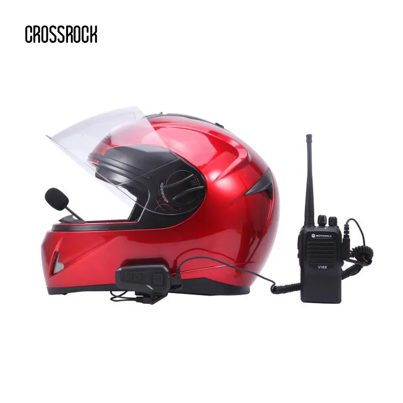 

Bluetooth 4.1 Universel Motorcycle Intercom Interfone Headset System AUX GPS MP3