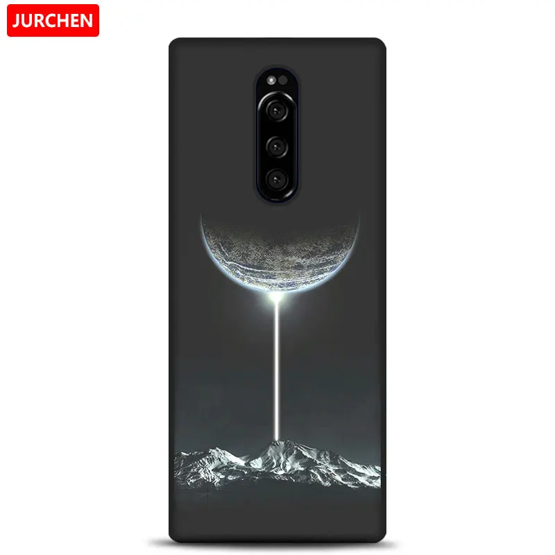 7 Чехол jurchen для sony Xperia 1, чехол для Xperia One, милый мультяшный Мягкий силиконовый чехол из ТПУ для sony Xperia1 sony 1, чехол - Цвет: 7
