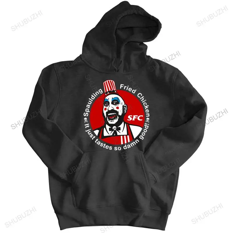 

men's autumn funny jacket hoody New Fashion Cotton sweatshirt Casual Captain Spaulding Est. 1977 hoodie Men Top pullover zipper
