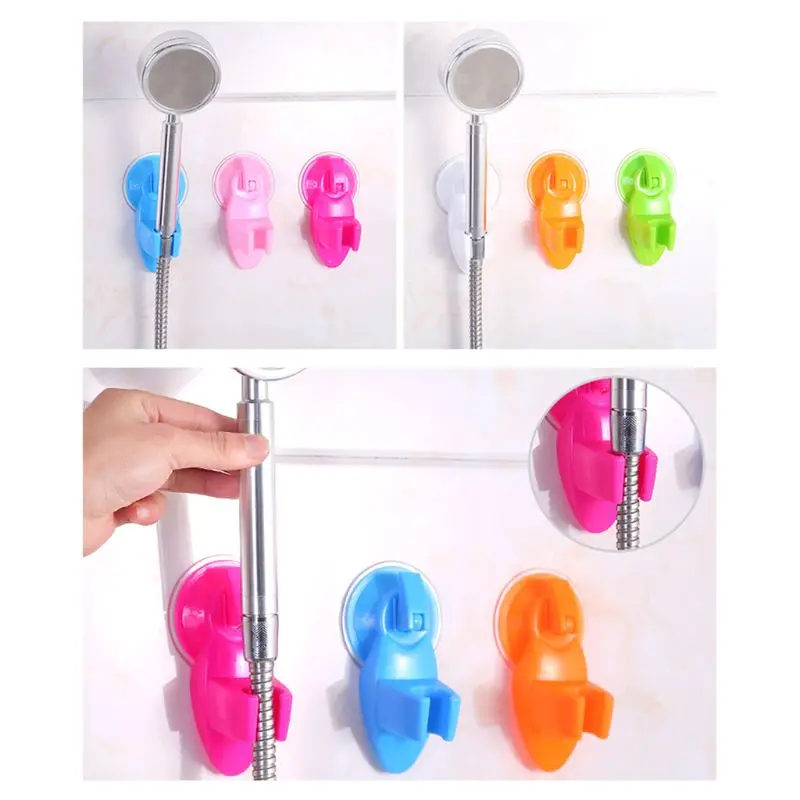 Household Sprinkler Bracket Strong Suction Cup Type Shower Seat Multi-Function Bathroom Head Holder | Обустройство дома