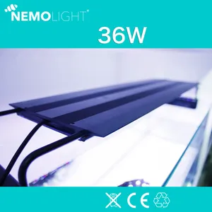 Светильник Nemo мощностью 36 Вт с программным управлением, светодиодный светильник с выдвижным кронштейном, аквариумный коралловый светильник Nemo, 60-90 см, аквариумный