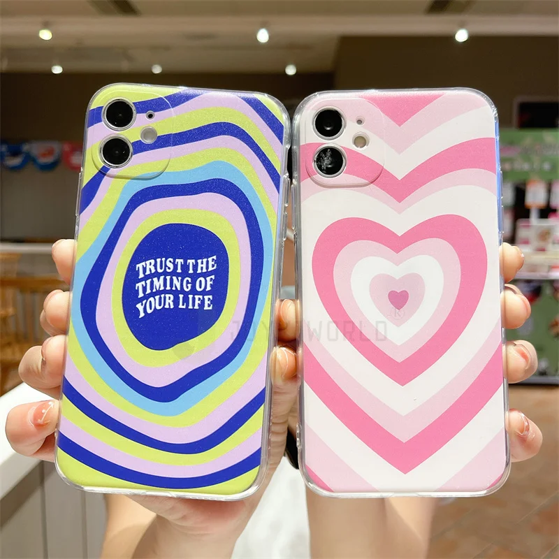 

For OPPO Reno 2Z 2F A31 Realme C11 C15 6 6s Pro Narzo 6i A52 A72 A92 Rainbow Camera Lens Protect TPU Tiger Love Phone Case Cover