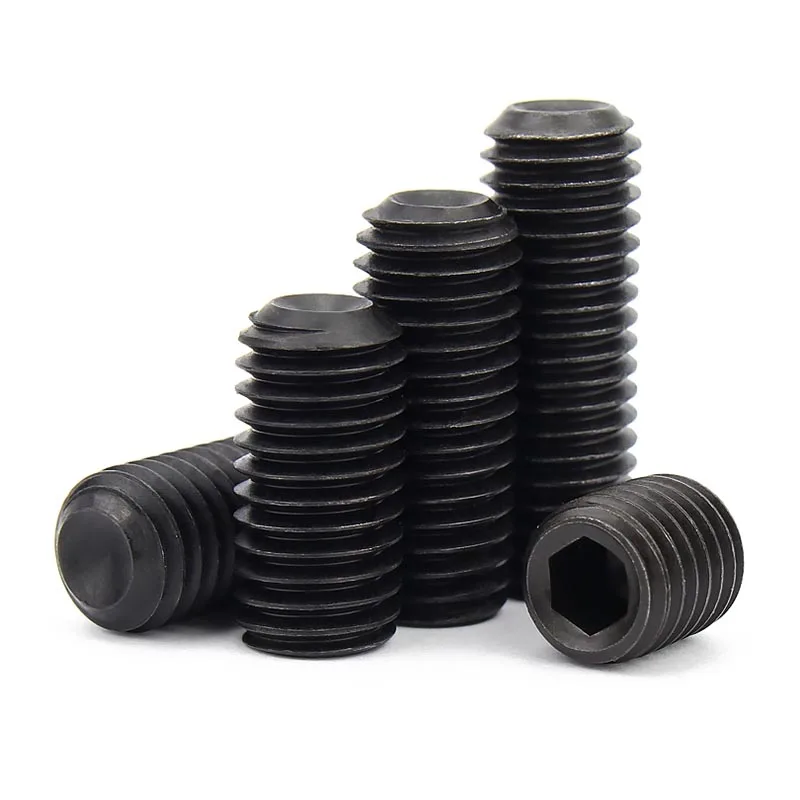 

M1.6 M2 M2.5 M3 M3.5 M4 M5 M6 M8 304 Нержавеющая сталь Черный 12.9 Сталь Шестигранный шестигранный винт с головкой и головкой DIN916