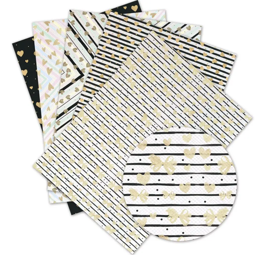 1 шт. лист из искусственной кожи с цветочным принтом 30 Х100 см | Дом и сад