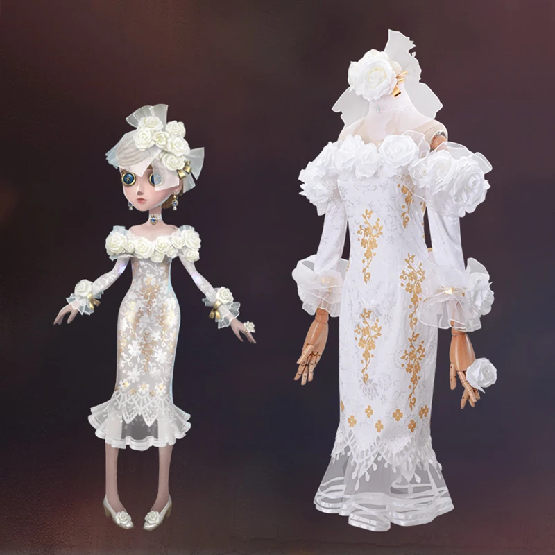 Костюм для косплея персонажа игры вера Наир вечернее свадебное платье Хэллоуина