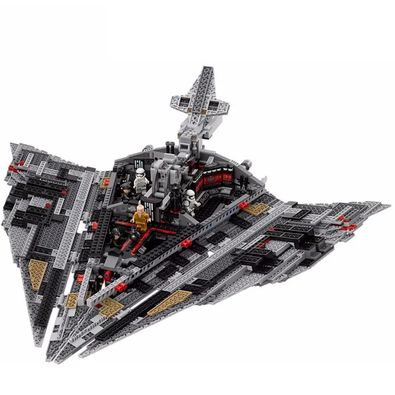 1585 шт совместимые Lepining Звездные войны серии Разрушитель техника собранные