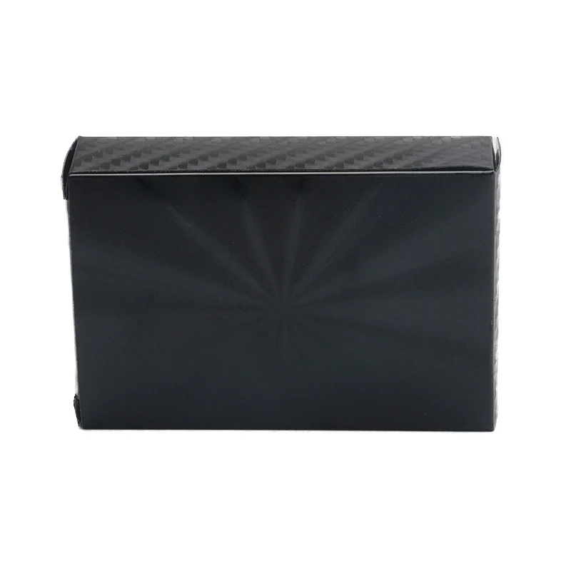 Золотая покерная Водонепроницаемый черный Пластик коллекция игральных карт