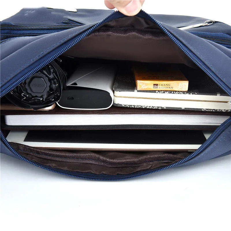 

Men Shoulder Bag Men's Messenger Bags Square Waterproof Oxford Male Package Crossbody Bags Large Capacity Cross Body Bag