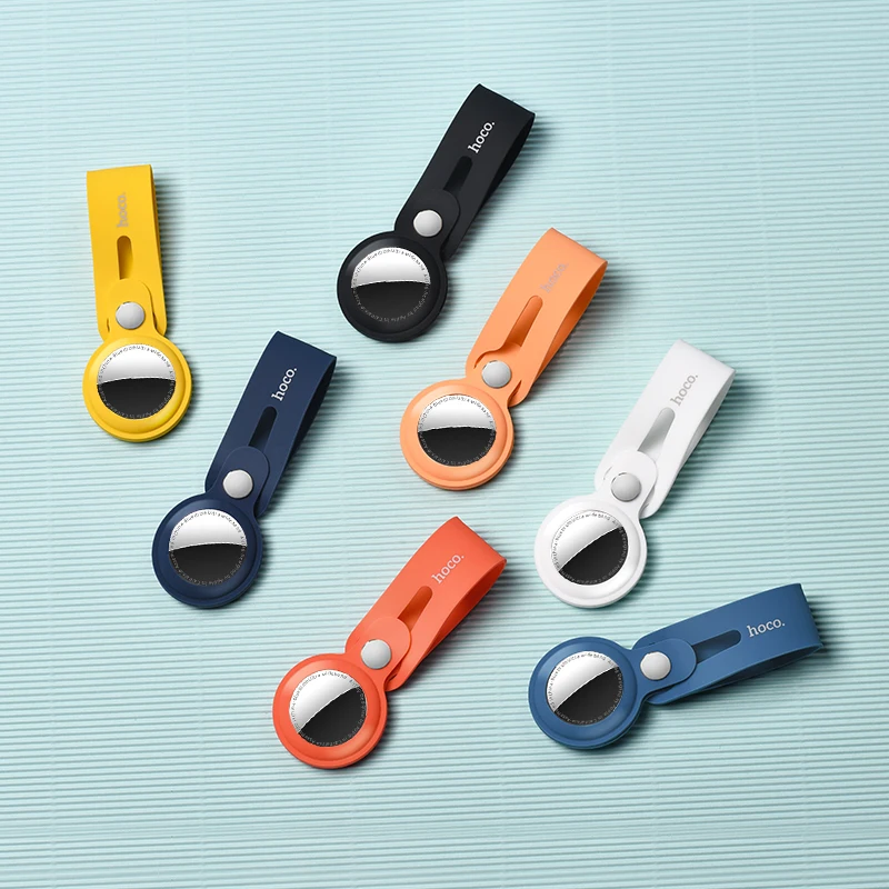 Силиконовая Петля hoco для Apple airtag чехол-трекер аксессуары защитный чехол бампер