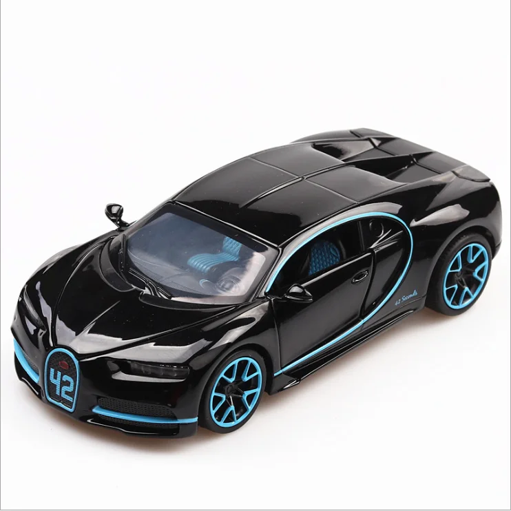 1:32 моделирование Bugatti Chiron Коллекция Модель сплава игрушечных автомобилей Diecast