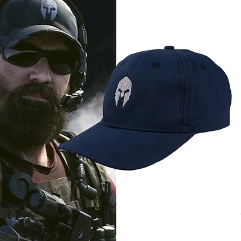Новое поступление шляпа c вышивкой, для отца Мужская Snapback летняя модная бейсбольная кепка wild весна осень козырек кепки регулируемые кепки - Цвет: Черный