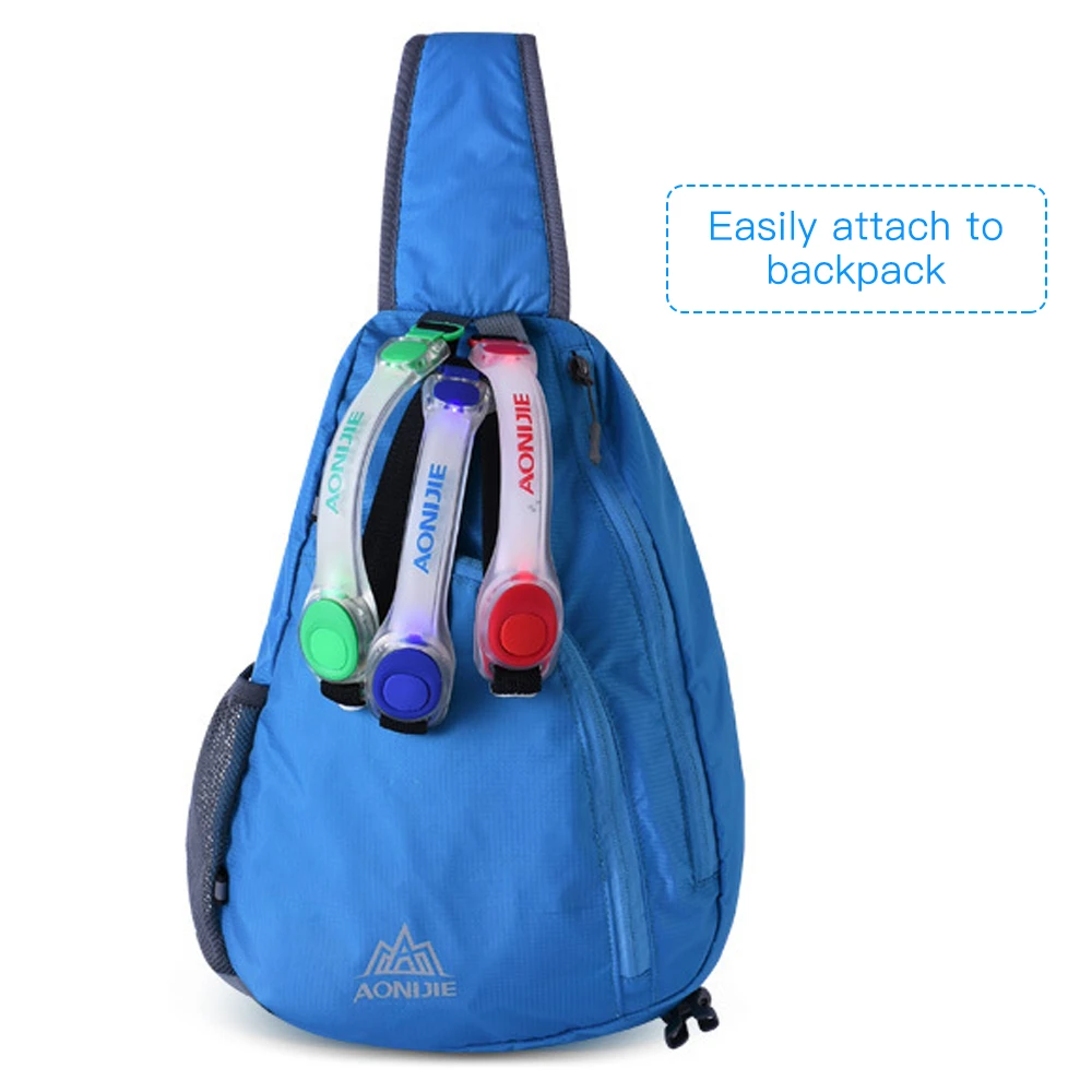 Светодиодный светильник для ночного бега светоотражающий браслет на руку