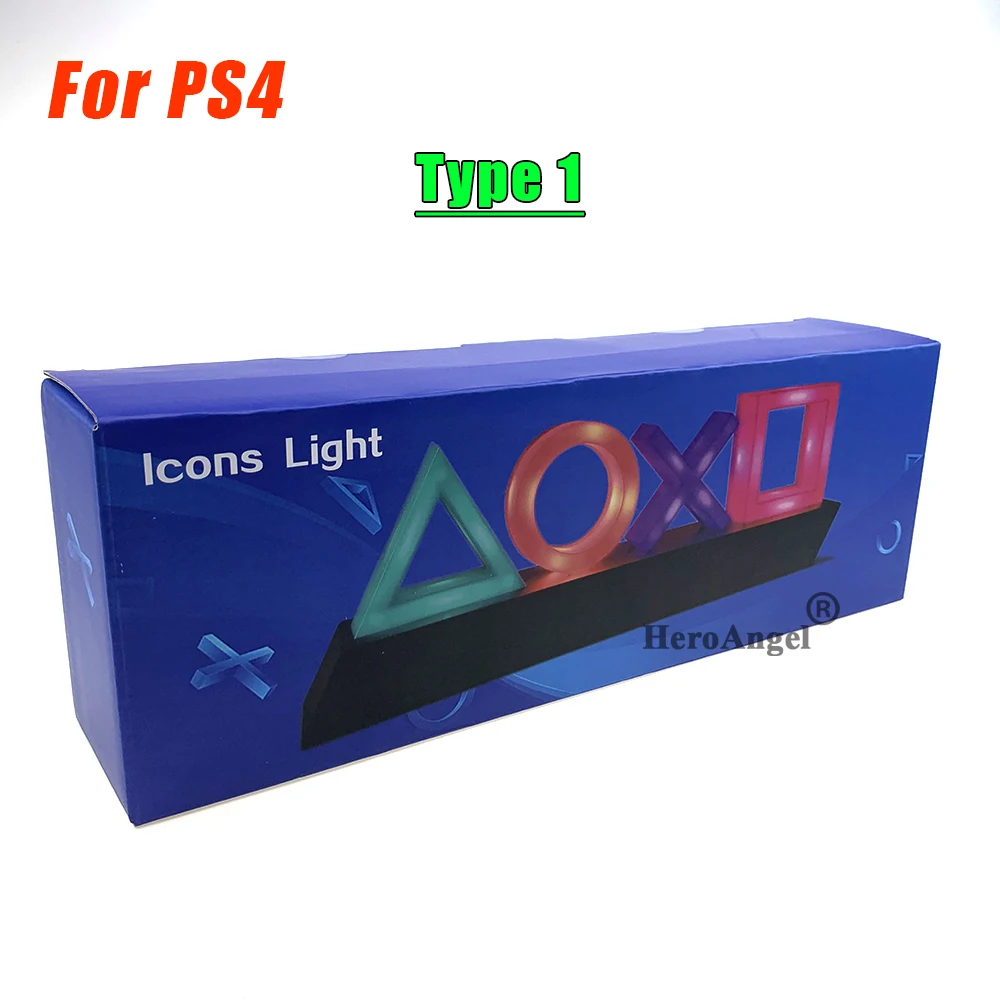 Для PS4/PS5 Настроение лампы-вспышки значок моделирование Голосовое управление