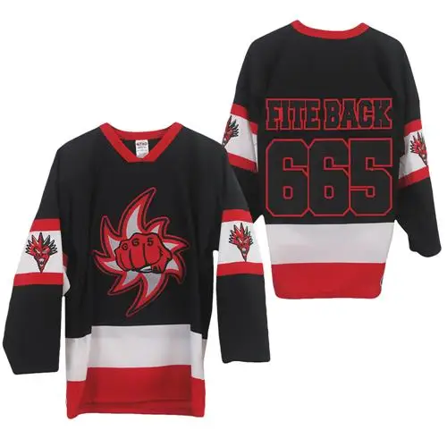 Новый пользовательский 2021 мужские безумный клоун Поссе Хоккей Джерси настроить