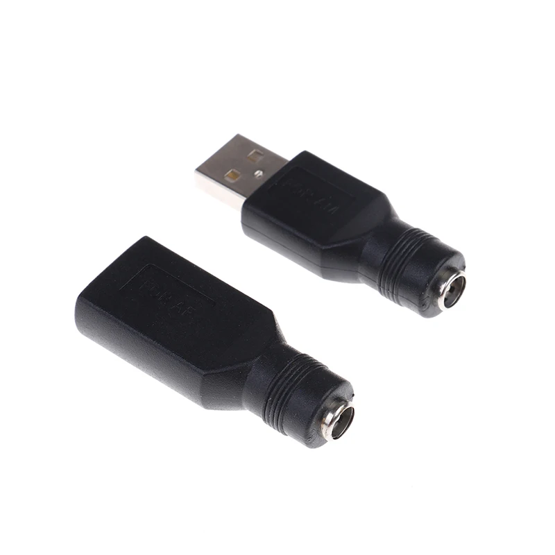 1 шт. 5 5*2 мм со штекера на гнездо USB 2 0 с разъемом папа/со 5V DC Мощность Вилки разъем
