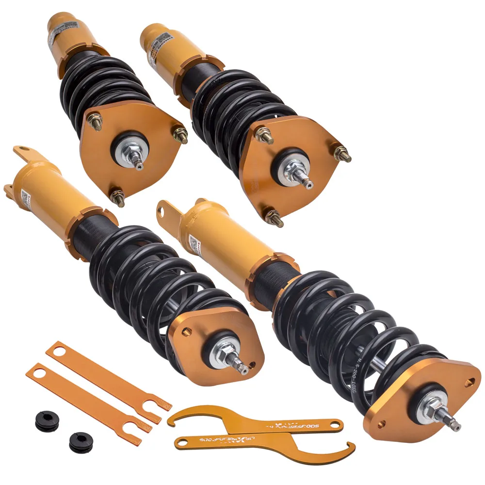 

4 шт Coilover наборы для InfinitI G35x 03-08 AWD амортизаторы Передний + задний демпфер