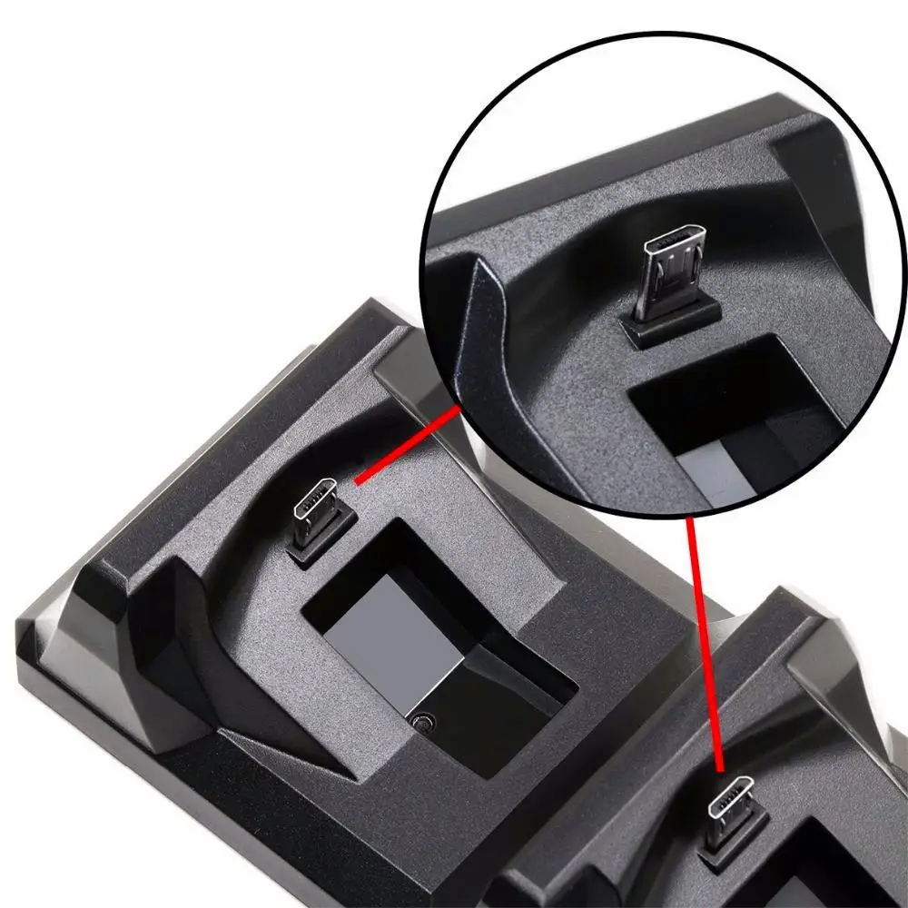 EastVita USB Dual Charging Station Charger Dock Stand for Sony PS4 Joystick Controller Fast Gamepad | Электроника