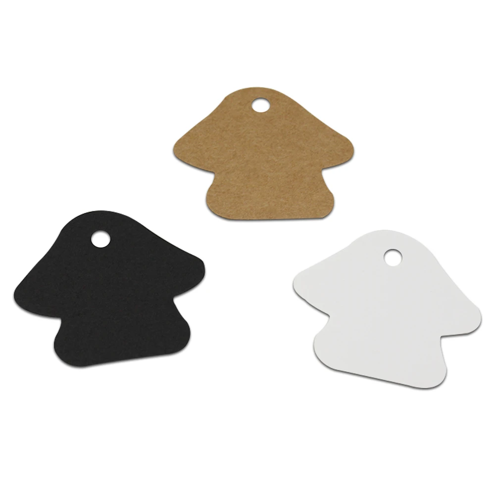 5 2*4 см гриб дизайн пустая цена подарок ремесло Висячие бирки этикетка с пометкой