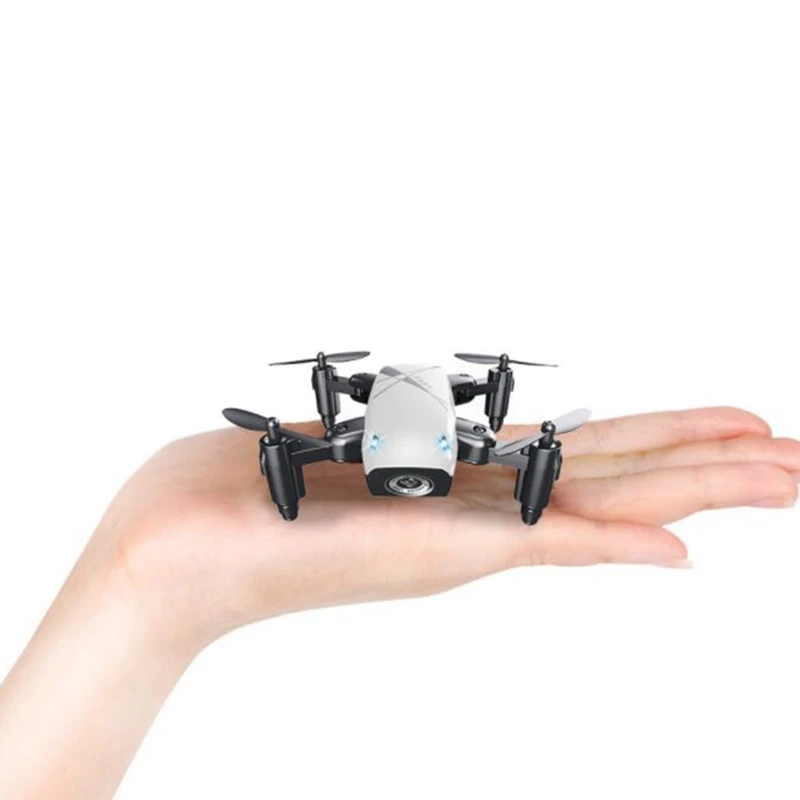 

Mini RC Drone with Camera HD FPV Foldable Quadcopter Height Hold Helicopter WiFi Micro-Bag with Camera