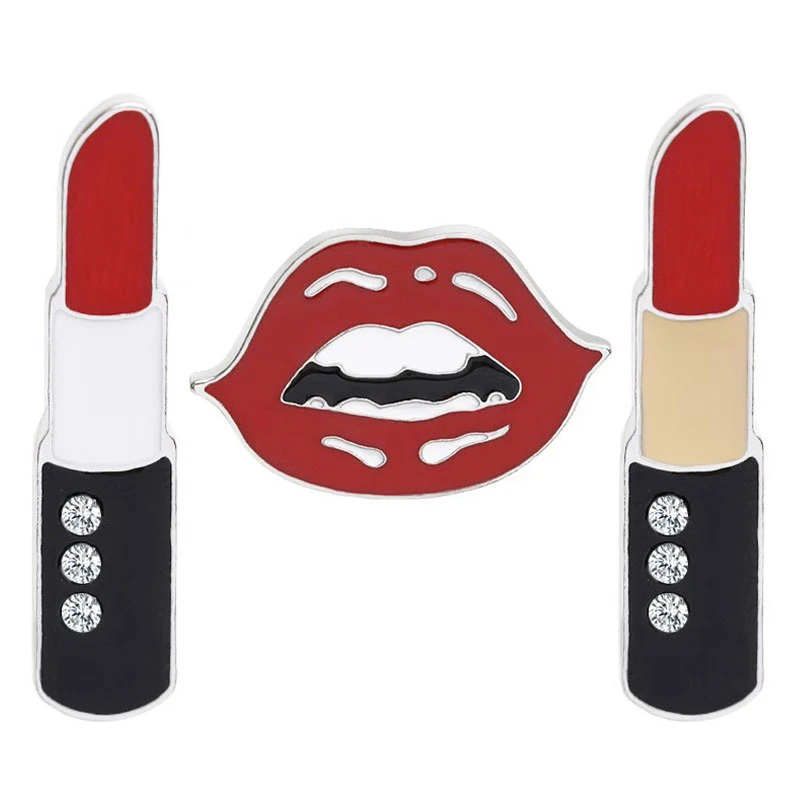 Модная брошь 2 ~ 3 шт./компл. Мультяшные животные панда ананас вино бокал КИТ