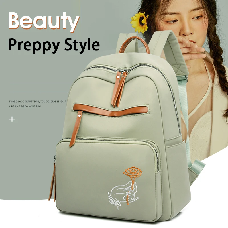 

Fashion Women Backpack for Teenagers Girls Oxford Backpack Casual Ladies Large Capacity Travel Rucksack Waterproof Backpacks Sac