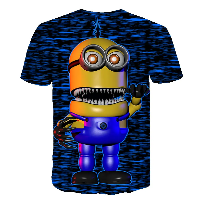 

3D Printing Boys and Girls T-shirts Movie Funny Boys Short Sleeve Boys T-shirts Casual Baby T-shirts