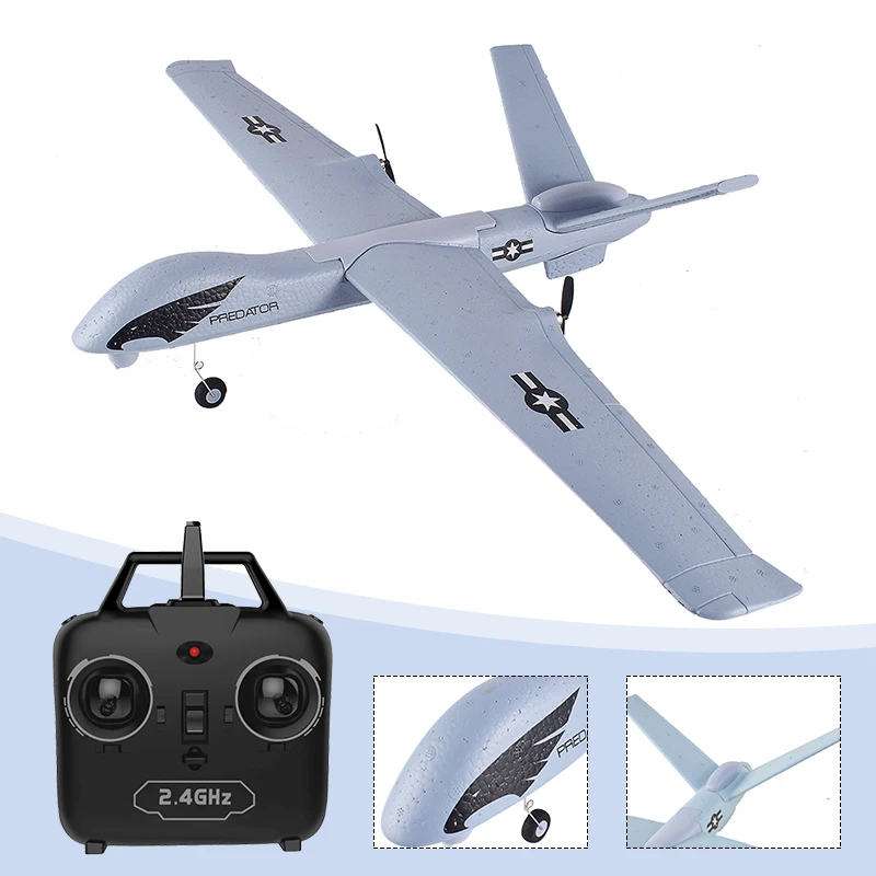RC самолет Z51 Predator 2 4G 2CH 660 мм Wingspa Беспроводное управление Самолет EPP DIY планер RTF