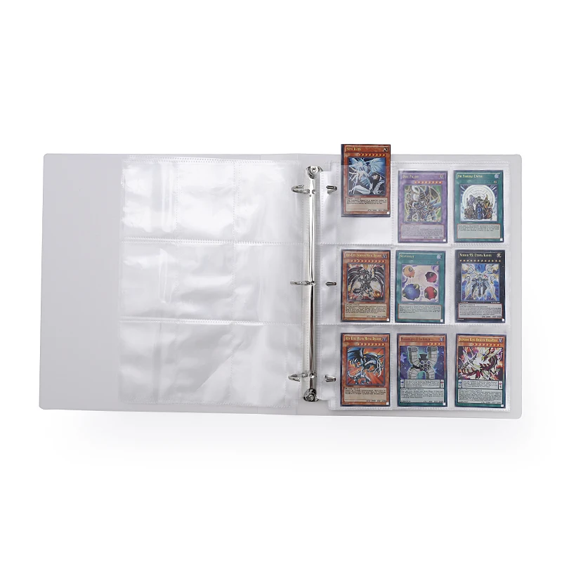 Soporte para tarjetas, &aacute;lbum con 40 p&aacute;ginas para tarjetas de juego de mesa de 6,7x9,2 cm, funda para libro-2