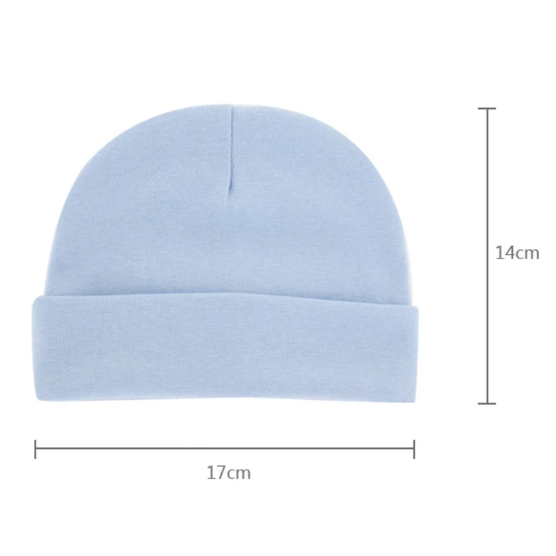 

Winter 2021 New Solid Color Baby Warm Hat + Anti-Scratch Gloves Set